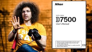 Nikon D7500 Users Guide [upl. by Akeenahs]