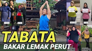 SENAM TABATA UNTUK PENURUNAN BERAT BADAN [upl. by Ahsilla154]