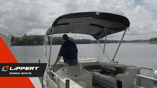 SureShade Battery Powered Bimini with Quick Connection Installation V1 [upl. by Wycoff]