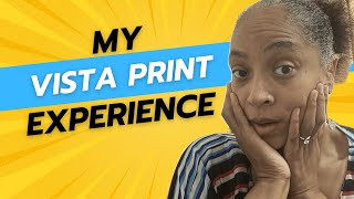 My Experience with Vista Print vistaprint blog storytime [upl. by Atined]