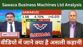 SAWABUSI share  sawaca business machines ltd ka share kaisa hai  sawaca share detaild analysis [upl. by Hseyaj]