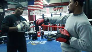 Shawn Porter Behind The Scenes In Camp For Keith Thurman EsNews Boxing [upl. by Aridatha]