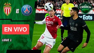 🚨 MONACO vs PSG EN VIVO 🔥 LIGUE 1  MBAPPE TITULAR [upl. by Urbannai]