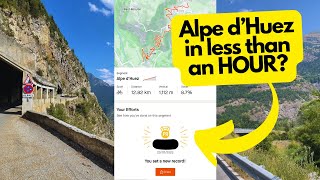 Can I Climb Alpe dHuez in under an HOUR [upl. by January]