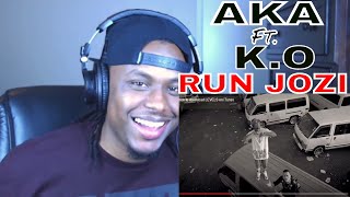 AKA ft KO  Run Jozi Godly  Reaction [upl. by Mcnutt]