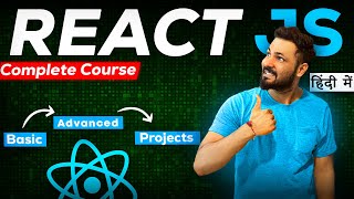 Introduction to React Js  Installation  Complete React Course in Hindi 1 [upl. by Bride]