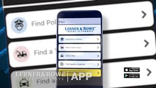 In A Wreck Theres An App for That  Lerner amp Rowe Injury Attorneys [upl. by Egief]