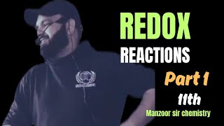 JKBOSE  REVISION COURSE  CLASS 11th  Redox reaction  Part1 [upl. by Inod]