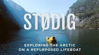 STØDIG Exploring the Arctic on a Repurposed Lifeboat Self Sufficient Design Solar Energy [upl. by Trev]