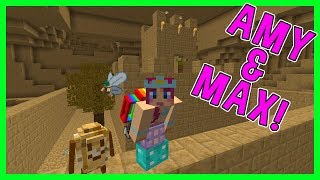 A STRANGE NEW DIMENSION Amy amp Max  Minecraft [upl. by Madian]