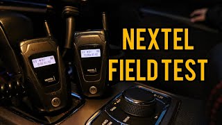 Nextel Field Test ic502 [upl. by Elitnahc]