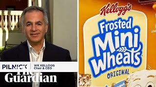 Kellogg’s CEO says cereal for dinner is on trend now’ [upl. by Streetman]