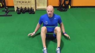 Basic Banded Glute Bridge [upl. by Obediah]