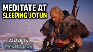 How to Explore the Sleeping Jotun amp Meditate at its Peak  Of Blood and Gods  AC Valhalla [upl. by Blanca]