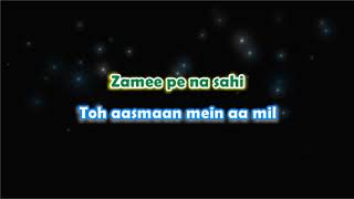 Aye Dil Hai Mushkil  Karaoke With Lyrics [upl. by Shep253]