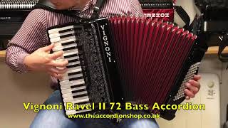 Vignoni Ravel II 72 Bass Accordion [upl. by Yrot180]