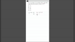 Proportionality Constant  StepbyStep shorts youtubeshorts [upl. by Colier972]