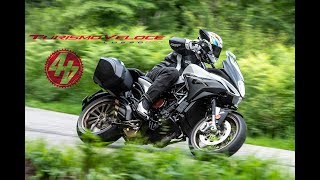 MV Agusta Tourismo Veloce 800 Lusso SCS Review [upl. by Anidnamra492]