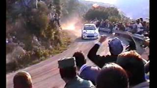 WRC Catalunya Atropello Guardia civil [upl. by Poore]