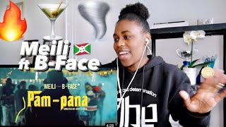 Meili  PAM PANA ft Bface Official Video Reaction Video  Chris Hoza [upl. by Torbart]