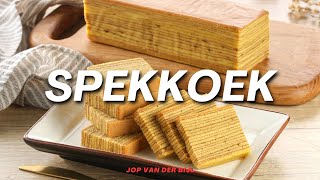 Hoe maak je Indische Spekkoek Lapis Legit [upl. by Cyrillus]