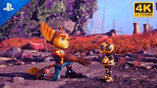 Ratchet amp Clank Rift Apart Savali PS5 Open World Exploration amp Combat 4K HDR [upl. by Nayhr]