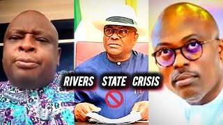 Rivers Crisis 🔥🔥 Nyesom Wike Vows never to make peace with Governor Fubarahotnewstoday [upl. by Magdalen]