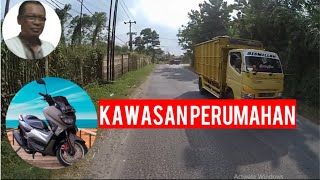 Simak perjalanan kawasan perumahan sisi timur Bandar Lampung [upl. by Yelnoc]