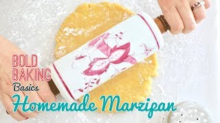 Easy Homemade Marzipan Almond Paste  Gemmas Bold Baking Basics [upl. by Petersen581]