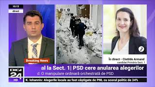 Clotilde Armand explică ce se întâmplă în imaginile din camera cu sacii de vot [upl. by Ahsikar]