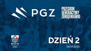 PGZ na MSPO 2023 w Kielcach  Dzień 2 [upl. by Wasserman]