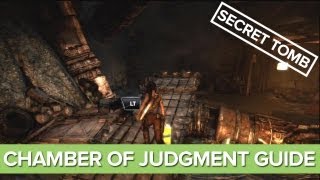 Tomb Raider Secret Tomb Guide Location  Shantytown Chamber of Judgment Tomb 4 [upl. by Michael326]