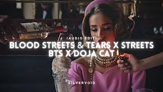 blood streets amp tears  bts x doja cat audio edit [upl. by Rolando]