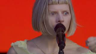 AURORA  Heathens Live at Lollapalooza Brazil 2023 [upl. by Akiram]