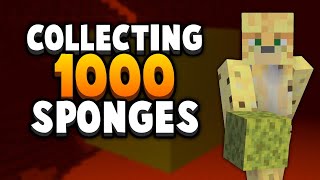 The Quest For 1000 Minecraft Sponges [upl. by Peregrine648]