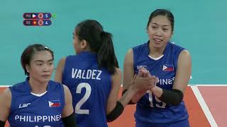 SEA Games 2019 PHL VS VIE Volleyball Womens Opener Full  Volleyball [upl. by Assitruc]