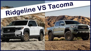 2022 Honda Ridgeline VS 2022 Toyota Tacoma  Which Is The RIGHT Truck [upl. by Tanny]