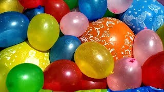 FUN WATER BALLOONS POP PART 6 [upl. by Aylmar360]