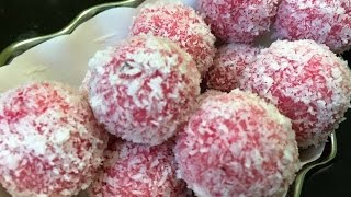 Coconut Laddoo With Milkmaidquick easy dessert [upl. by Itsa]