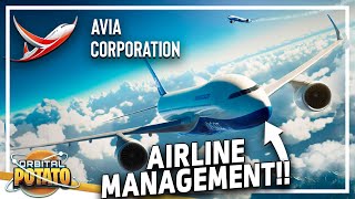 MINIMALIST Aircraft Management  Avia Corporation  Transportation Management Game [upl. by Enida]