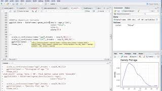 Scatterplotfor two numerical variable using ggplot2 in R [upl. by Ameh]