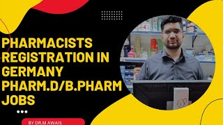 Pharmacists Registration In Germany BPharm PharmD Jobs In Germany [upl. by Dimphia201]