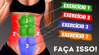 4 Abdominais Para Perder Barriga  8 Min De Treino Abdominal Feminino PERFEITO [upl. by Farr]