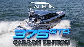 Galeon 375 GTO  Carbon Edition  definition of luxury and power on the water [upl. by Jessee340]