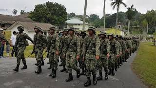 TAMAT LATIHAN PERAJURIT MUDA SIRI 18818 SKOT HUJAN [upl. by Brodsky]