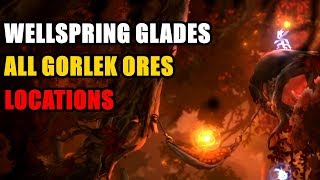 Wellspring Glades All Gorlek Ores Locations Ori and the Will of the Wisps [upl. by Mercola]