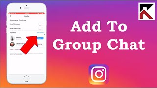 How To Add Someone In A Group Chat Instagram [upl. by Harutak]