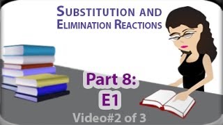 E1 Reaction vid 2 of 3 Zaitsevs Rule and Pi Bond Stability by Leah4sci [upl. by Goody]