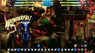 Farewell MvC3  A Captain America MiniCombo Video Full Color [upl. by Parsifal]