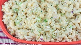 Easy Macaroni Salad [upl. by Nylikcaj756]